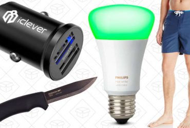 Today's Best Deals: Swimwear, Morakniv Knives, Philips Hue, and More